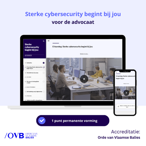 Sterke cybersecurity begint bij jou voor de Advocaat
