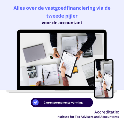 Alles over de vastgoedfinanciering via de tweede pijler voor cijferberoepen (Prof. Chiau)