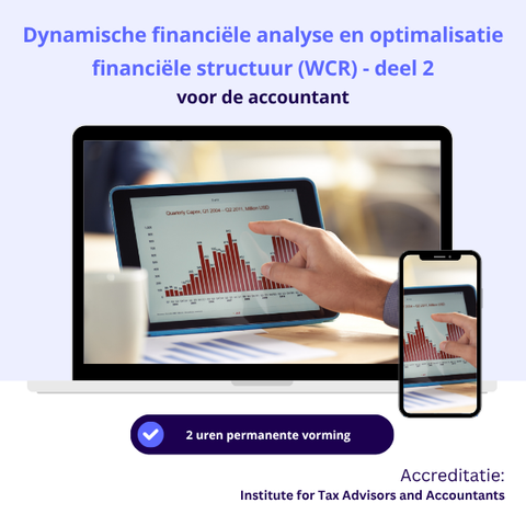 Dynamische financiele analyse en optimalisatie financiële structuur en WCR (Deel 2)