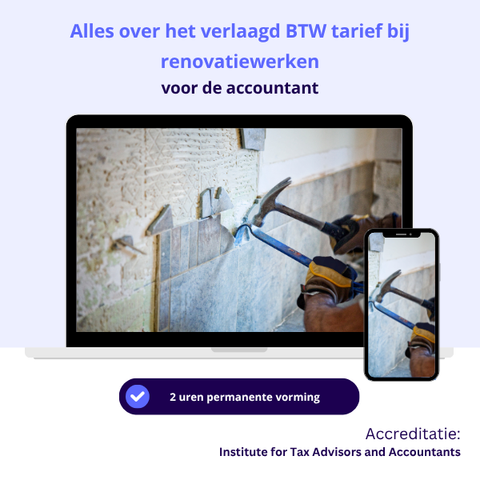 Alles over het verlaagd BTW tarief bij renovatiewerken