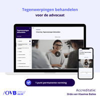 Tegenwerpingen behandelen voor de Advocaat