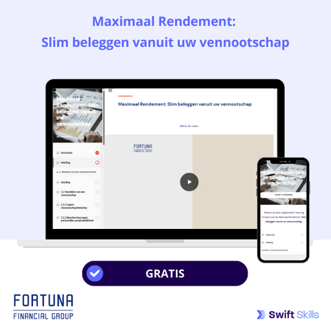 Maximaal Rendement: Slim beleggen vanuit uw vennootschap